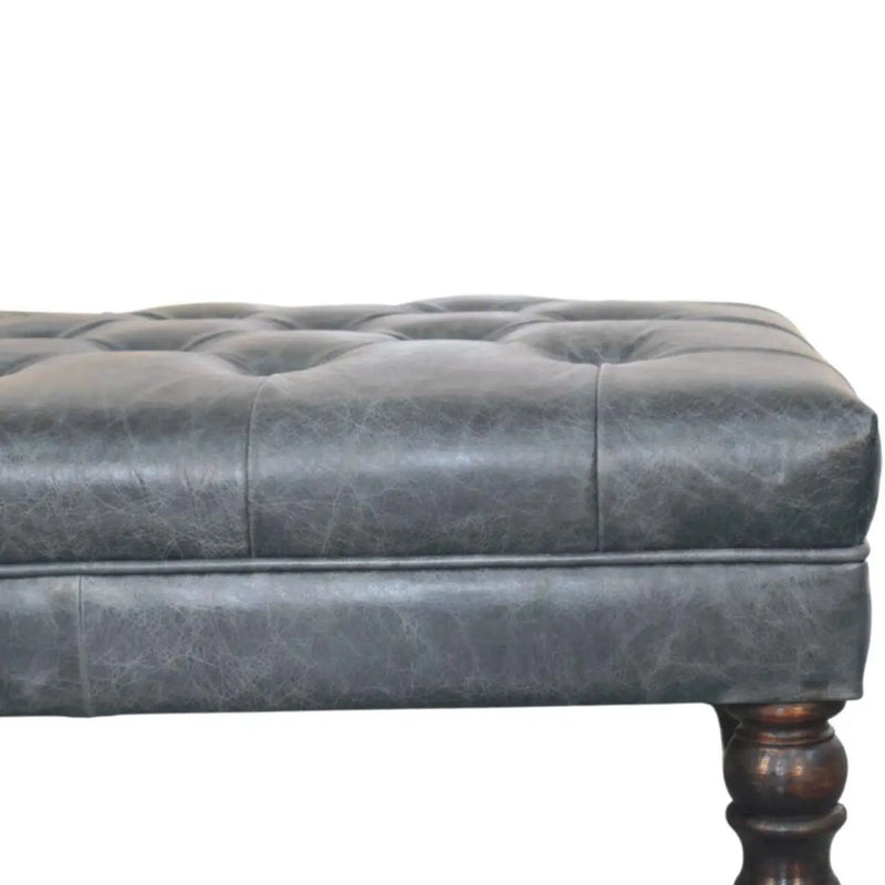 Buffalo - Ottoman With Castor Legs by HouseOfZazla