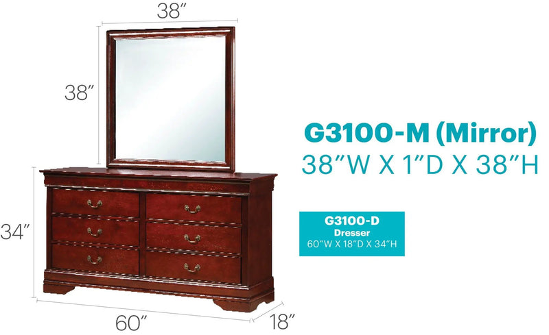 Elegant Traditional Storage Dresser by Unique Piece Furniture