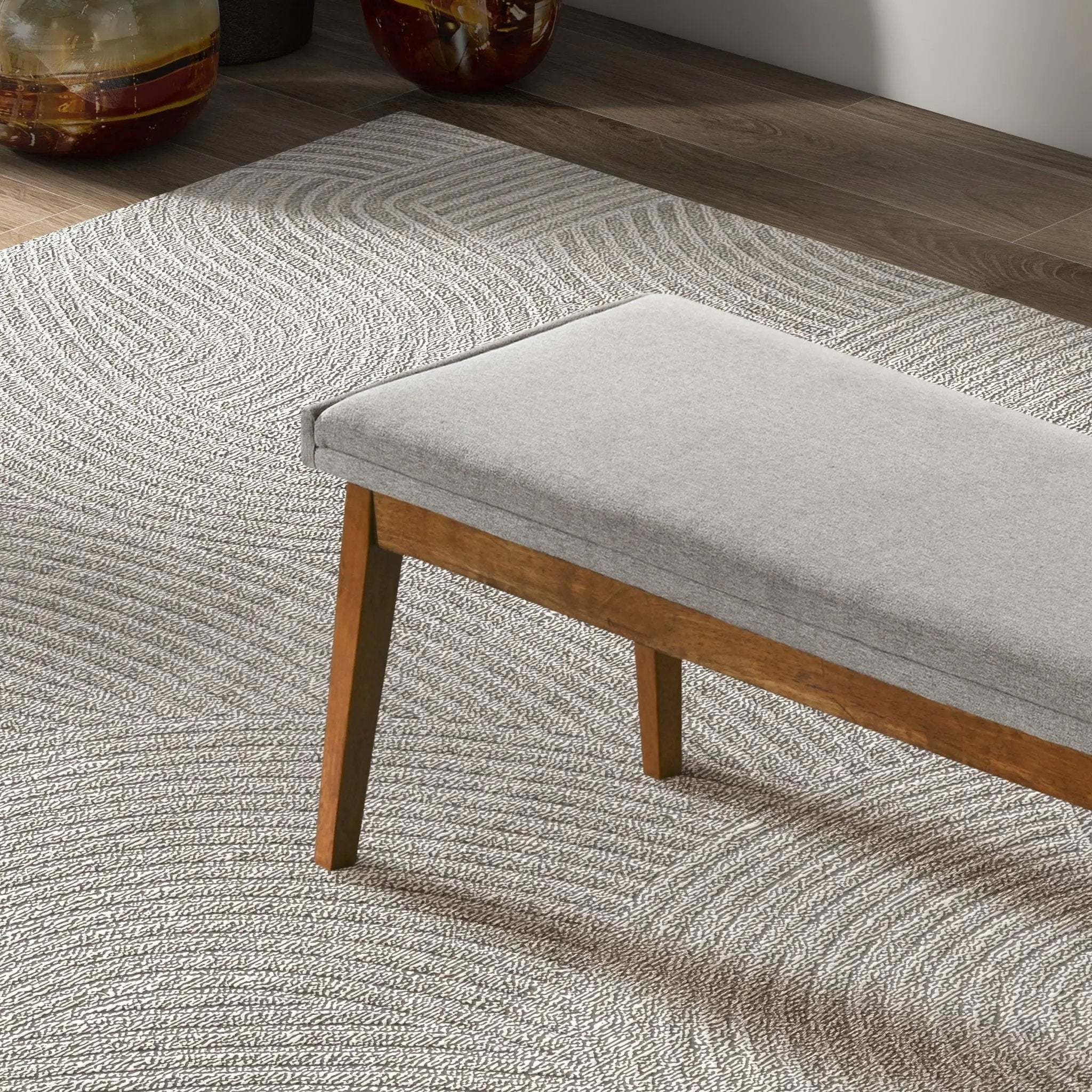 Warren - Bench - Ash Gray by Unique Piece Furniture