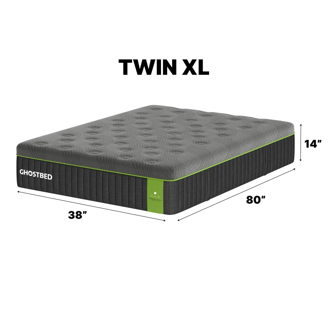 Premium - 14" Hybrid Mattress With Cooling Foam Technology And Responsive Coils by HouseOfZazla