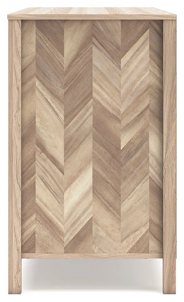 Battelle - Six Drawer Dresser - Tan by Unique Piece Furniture