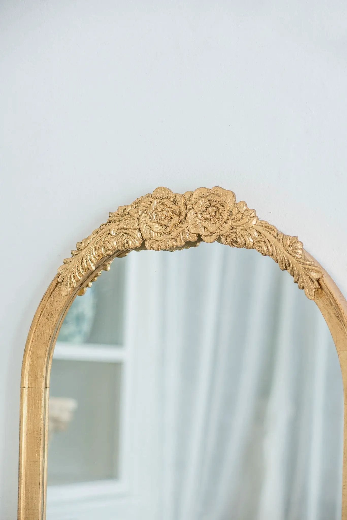 Wood Floor Mirror, Full Body Mirror Dressing Make Up Mirror For Bathroom by Unique Piece Furniture