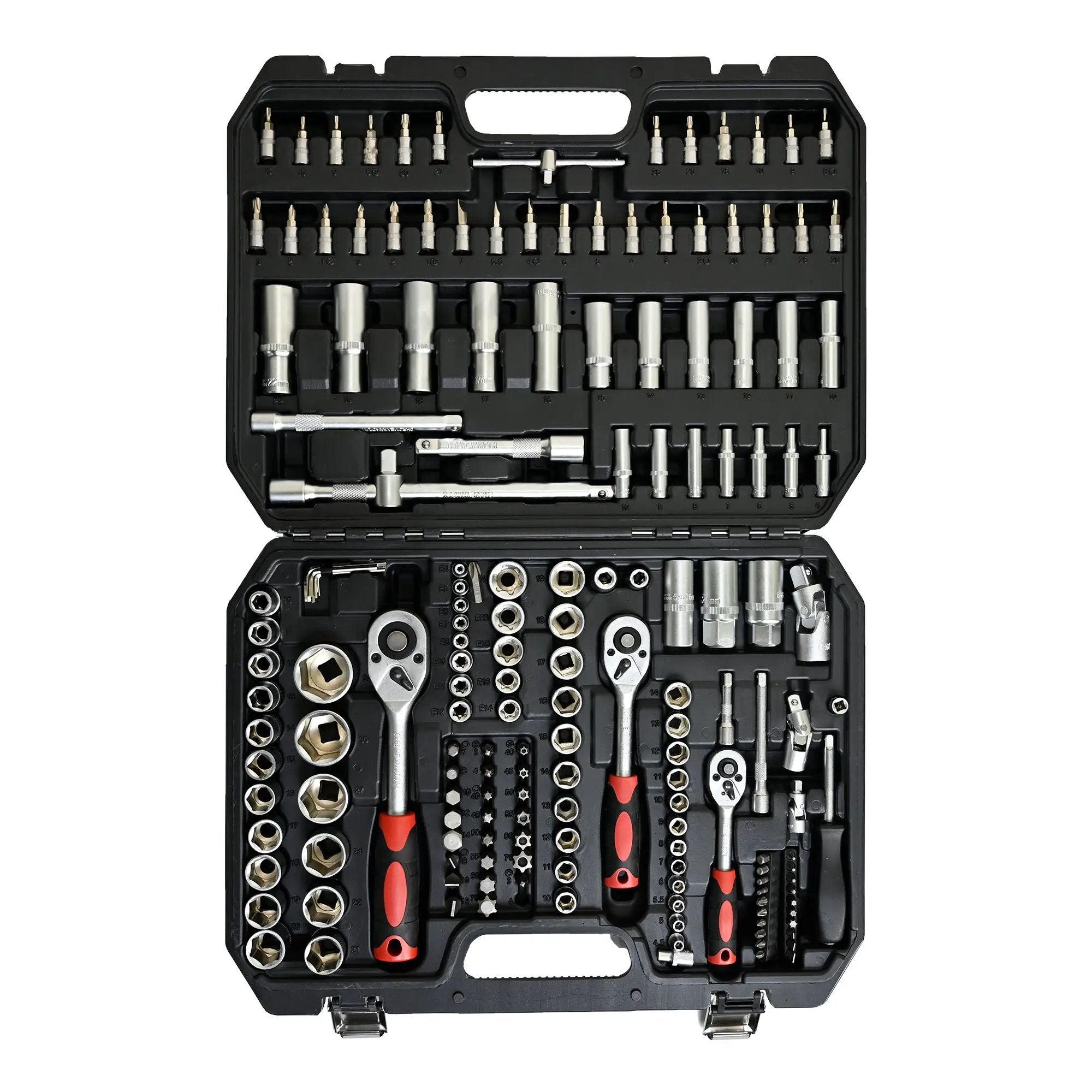 Tool Set Socket And Ratchet Wrench Toolbo 71 Pieces Toolbox Universal Home Car Repair Tool Set For Men Homeowners Diy Enthusiasts And Mechanics - Black by HouseOfZazla