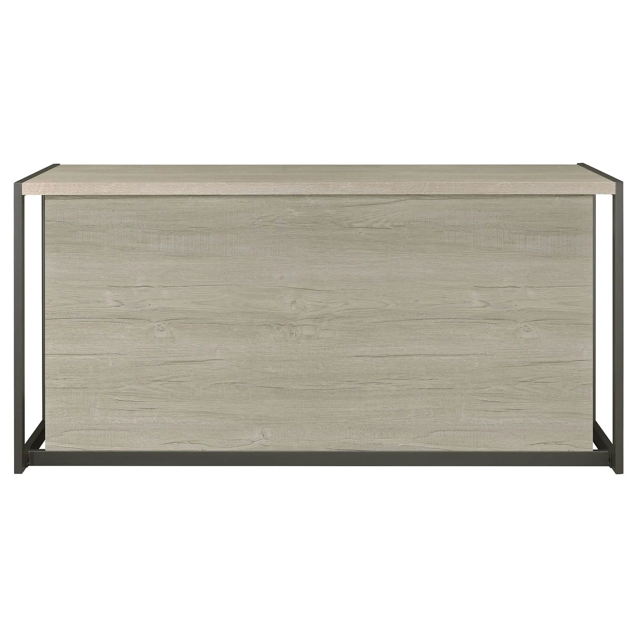 Loomis 60-inch 4-drawer Computer Desk Whitewashed Grey by Unique Piece Furniture