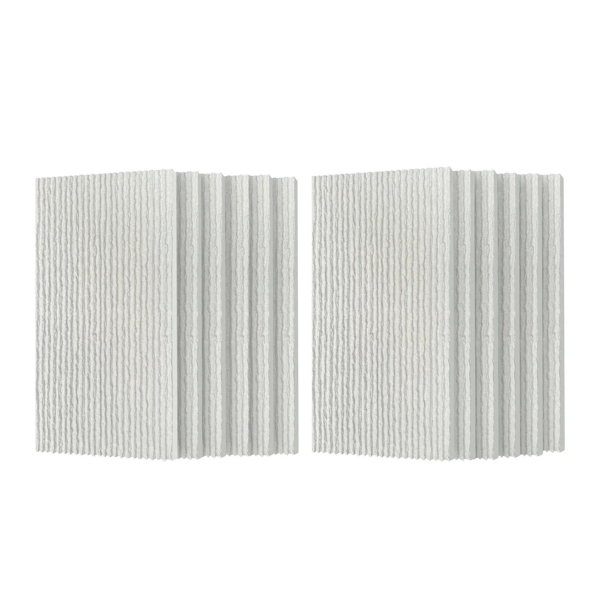 3D Faux Stone Wall Panels - 12 PCS PU Wainscoting Panel by HouseOfZazla
