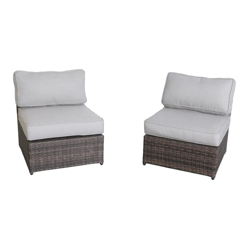 Comfortable Modern Patio Rattan Sectional Set With Cushions by HouseOfZazla