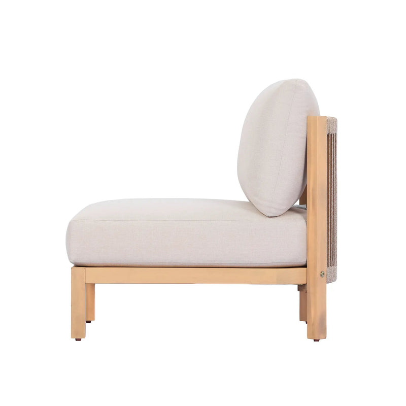 Acacia Wood Patio Furniture Club Chair by HouseOfZazla