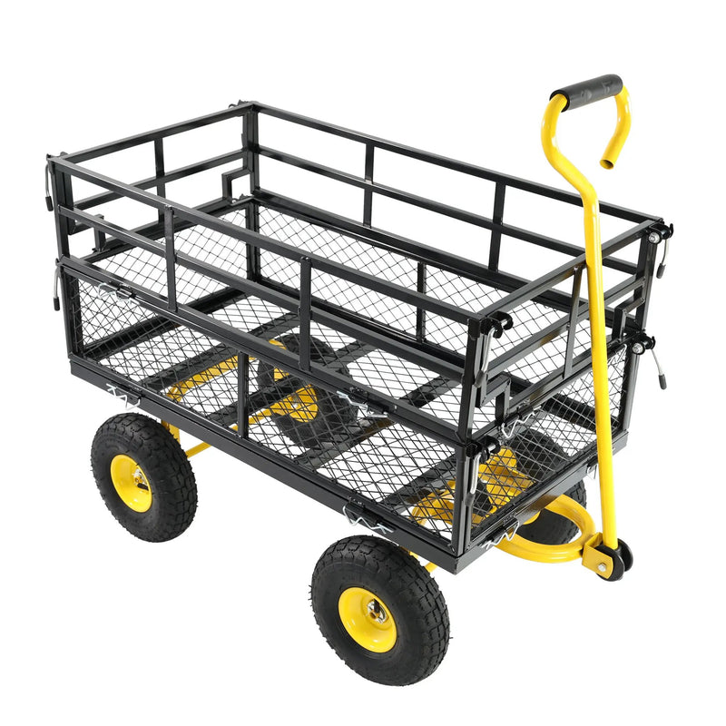 Wagon Cart Garden Cart Trucks Make Transporting Firewood Easier by HouseOfZazla