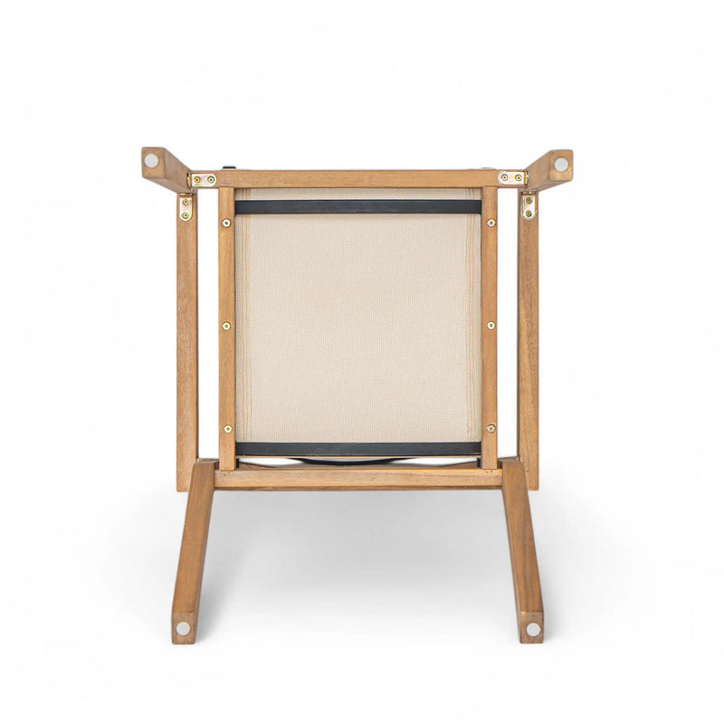 Belfast - Dining Chair With Acacia Wood Frame And Seating (Set of 2) by HouseOfZazla