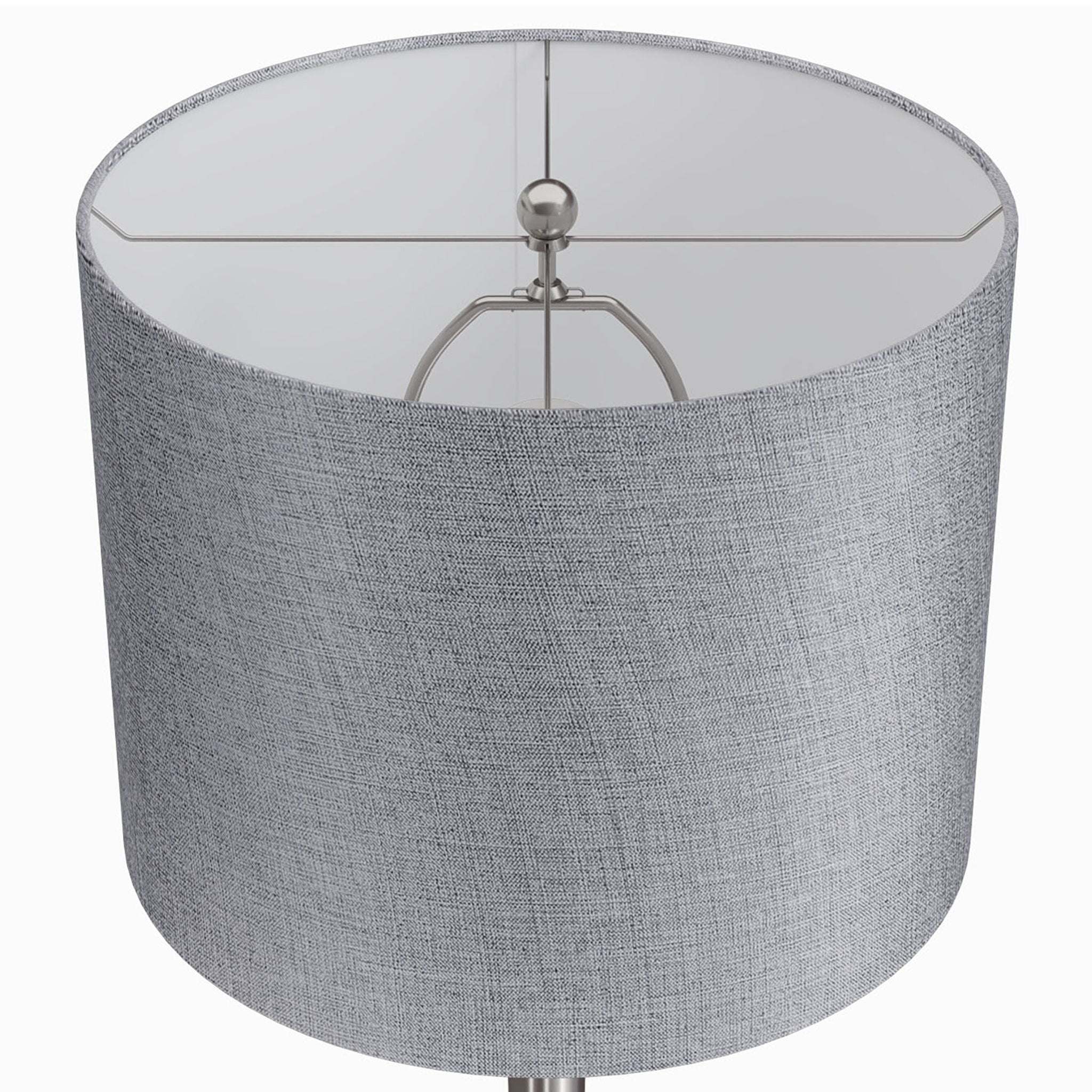 Lenuxe - Contemporary Semi Gloss Table Lamp (Set of 2) by HouseOfZazla