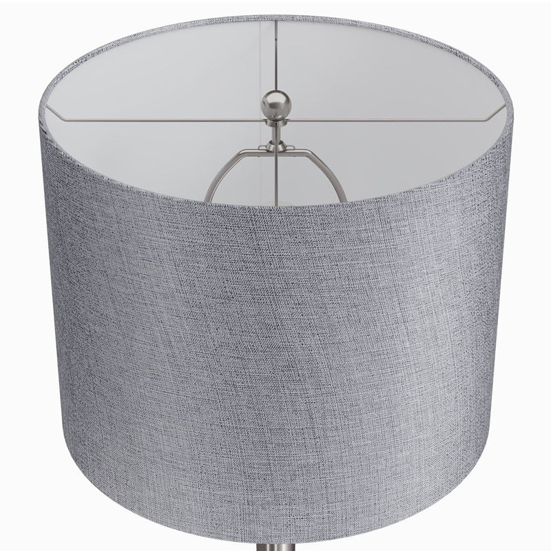 Lenuxe - Contemporary Semi Gloss Table Lamp (Set of 2) by HouseOfZazla