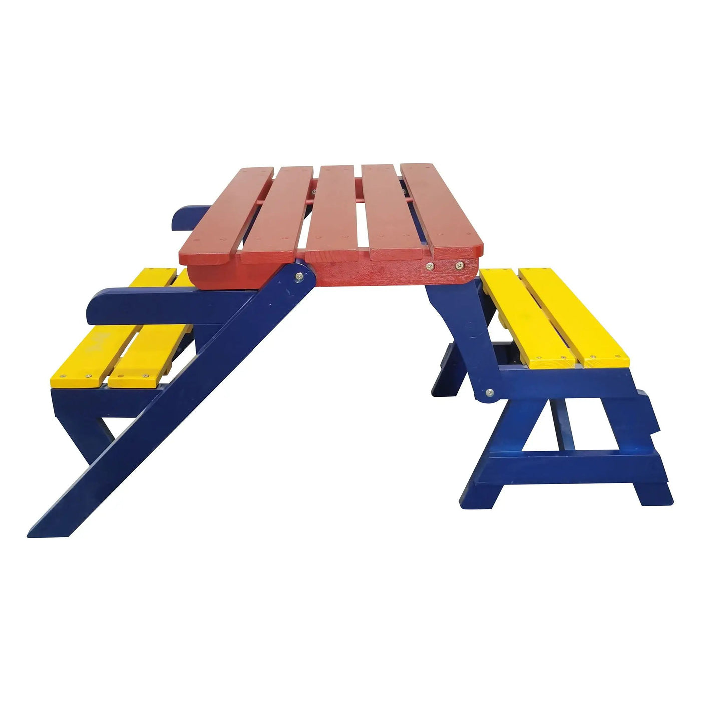 Kids Multi-Functional Arm Chair, Table With 2 Benches All-In-One Set by HouseOfZazla