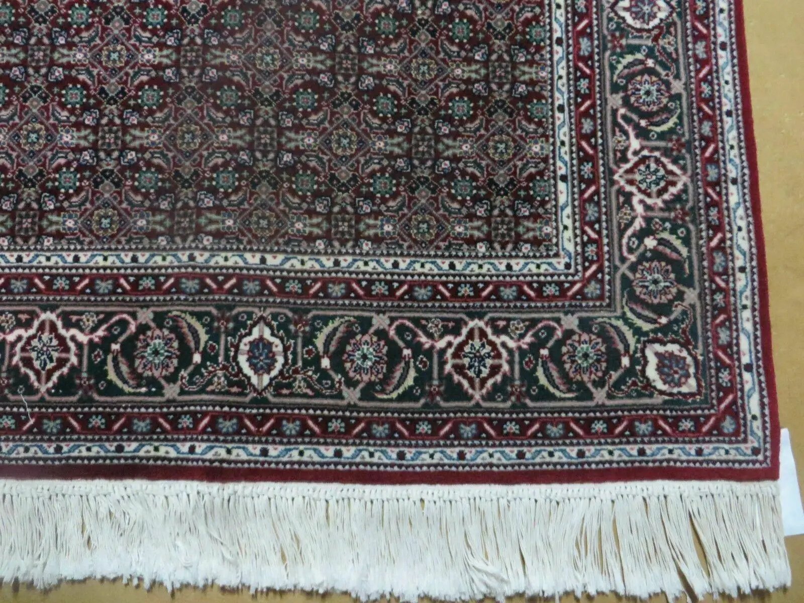 3' X 5' Vintage Fine Handmade Indian Amritsar Wool Silk Rug Nice by Jewel Rugs