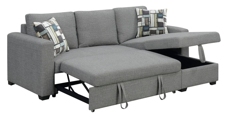 Pensole - Reversible Pop - Up Sleeper Sectional by HouseOfZazla