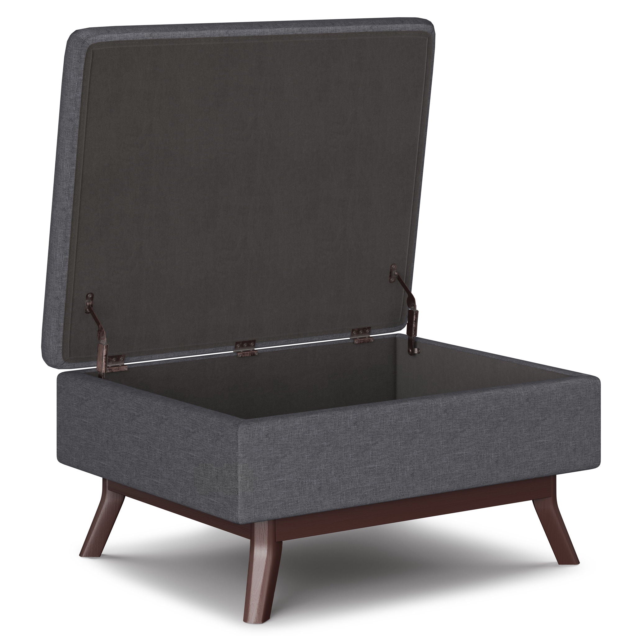 Owen - Upholstered Rectangular Storage Ottoman by HouseOfZazla