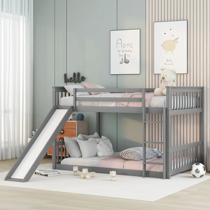 Bunk Bed With Slide And Ladder by HouseOfZazla