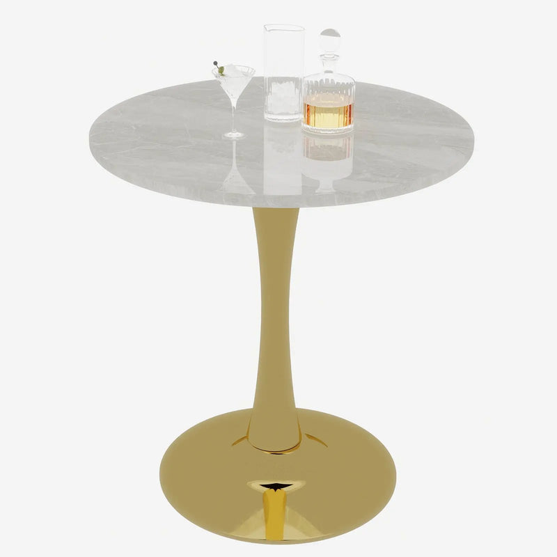 27.6-Inch Round Dining Table by HouseOfZazla