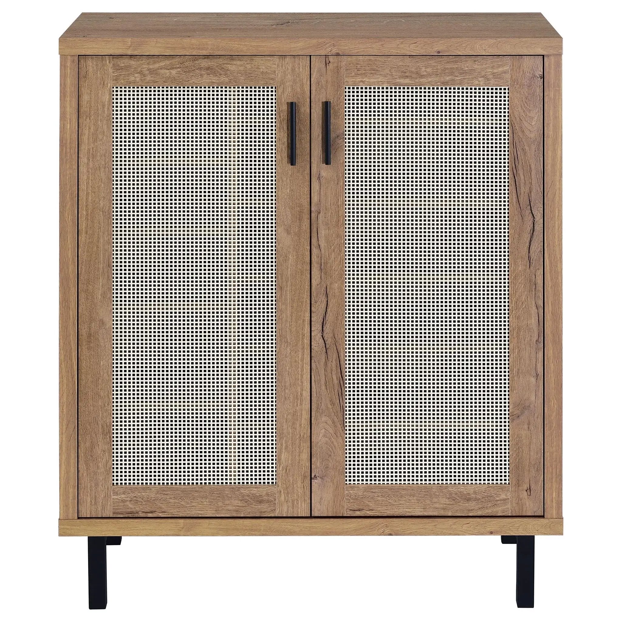Stagg - 2 Door Shoe Storage Cabinet - Natural by HouseOfZazla