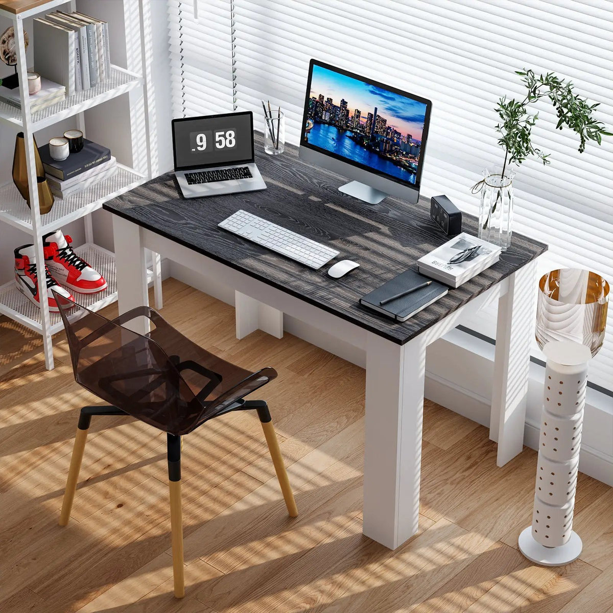47 Inches Dining Table for Kitchen and Dining Room by DirectDeals