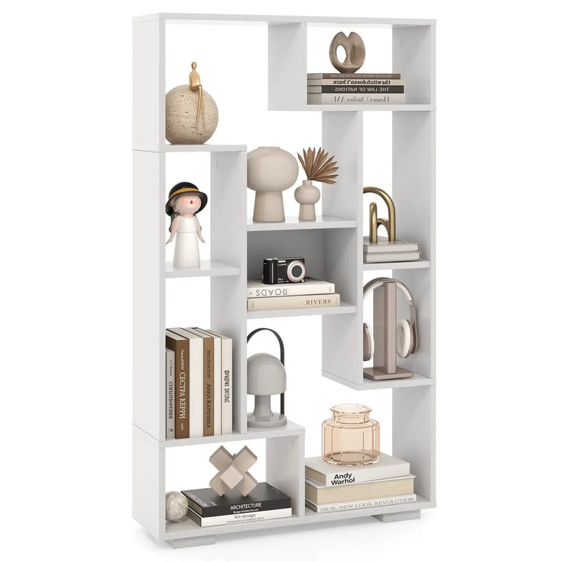 47-Inch Tall Bookshelf for Home Office Living Room by DirectDeals