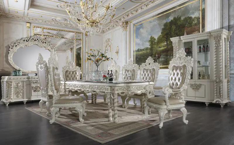 Vanaheim - Dining Table - Antique White by Unique Piece Furniture