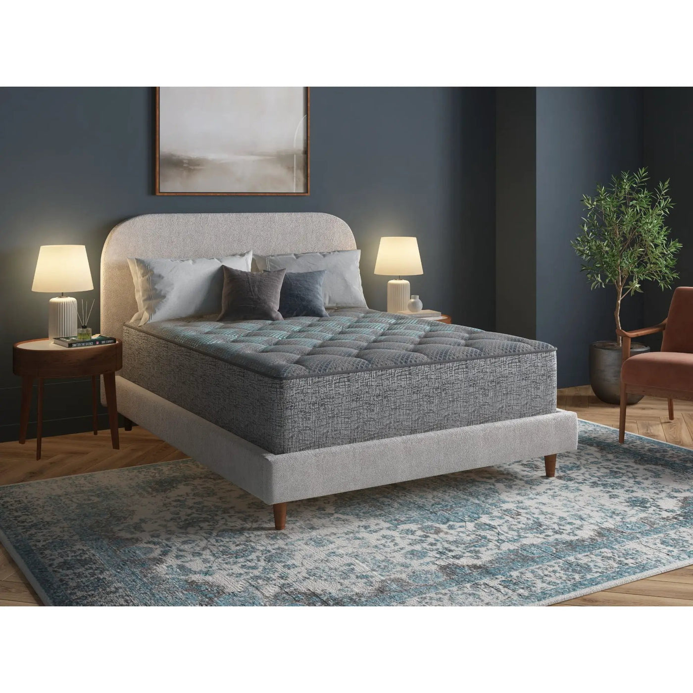Comfort Care - 13" Hybrid Mattress, Firm Comfort, Advanced Cooling by Unique Piece Furniture