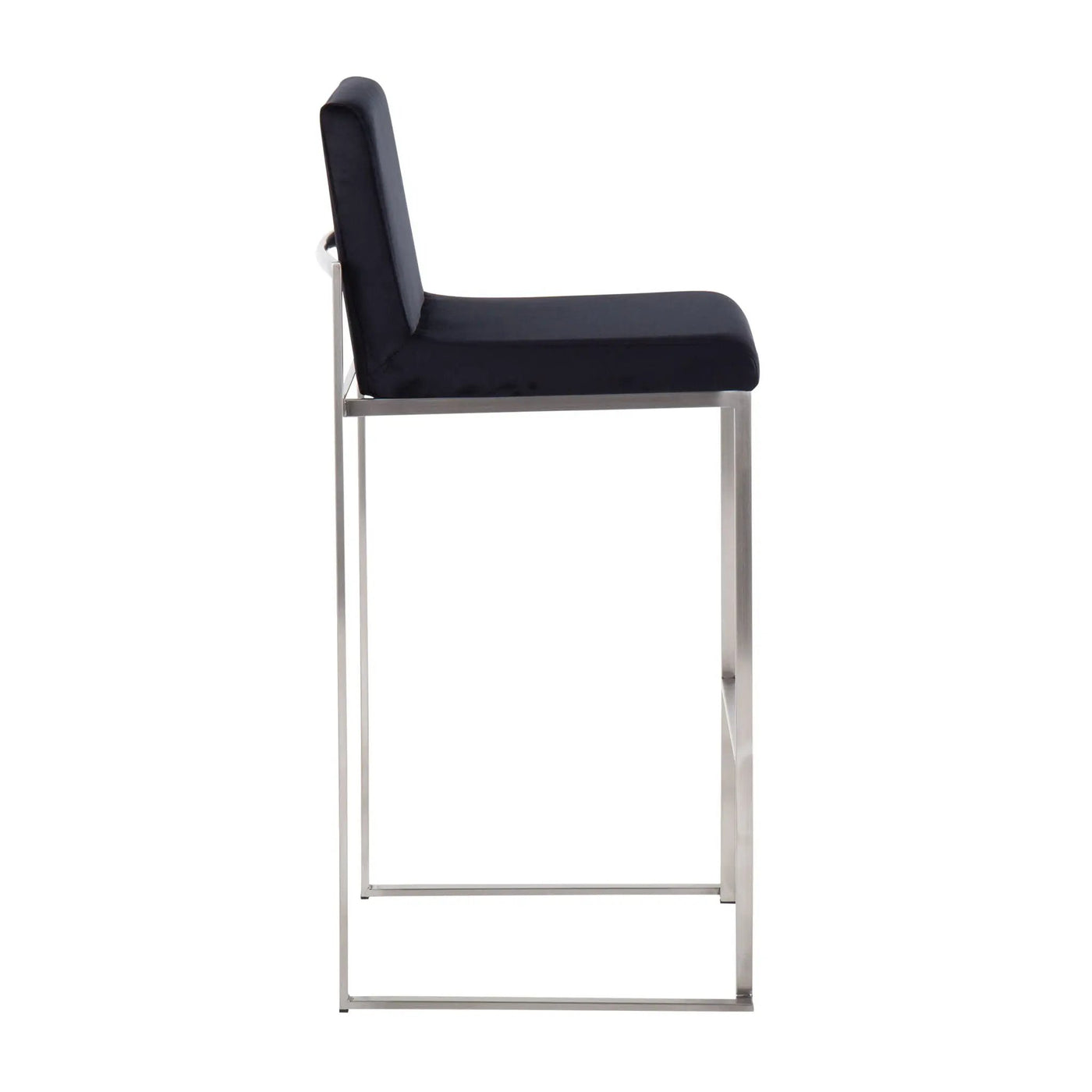 Fuji - Contemporary And Modern Elegance High Back Barstool by HouseOfZazla