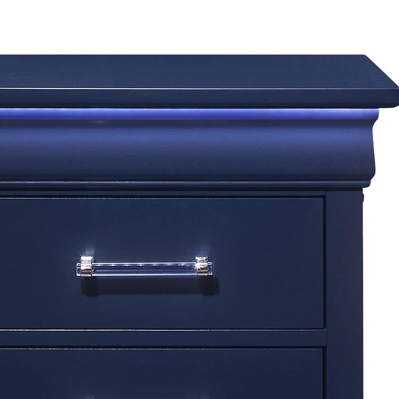 Charlston - Nightstand With LED by Unique Piece Furniture