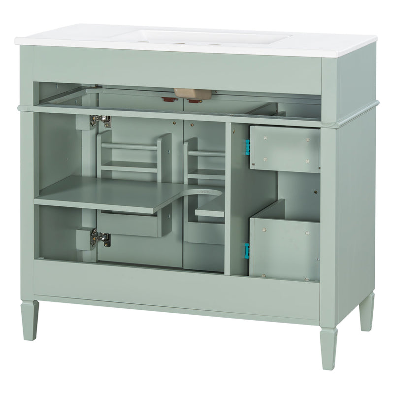 36 Inch Bathroom Vanity with Sink by HouseOfZazla