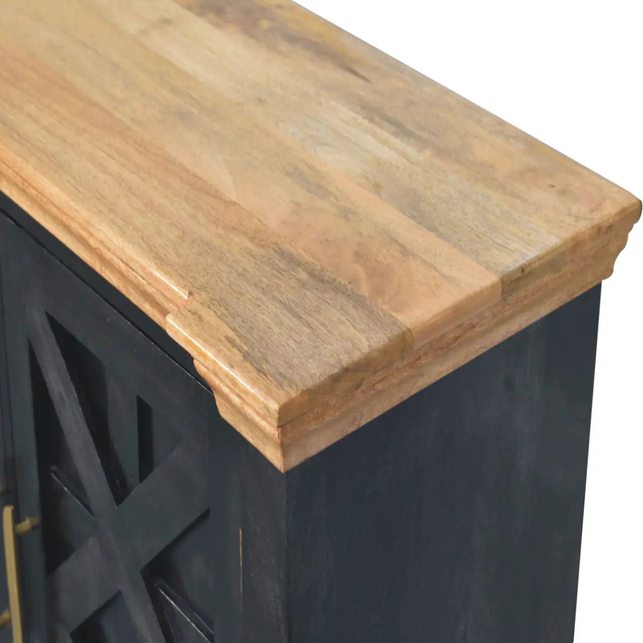 Regal - Rustic Sideboard - Black by HouseOfZazla