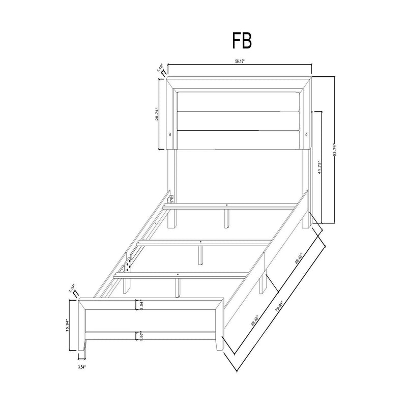 Omoda - Bed With LED by Unique Piece Furniture