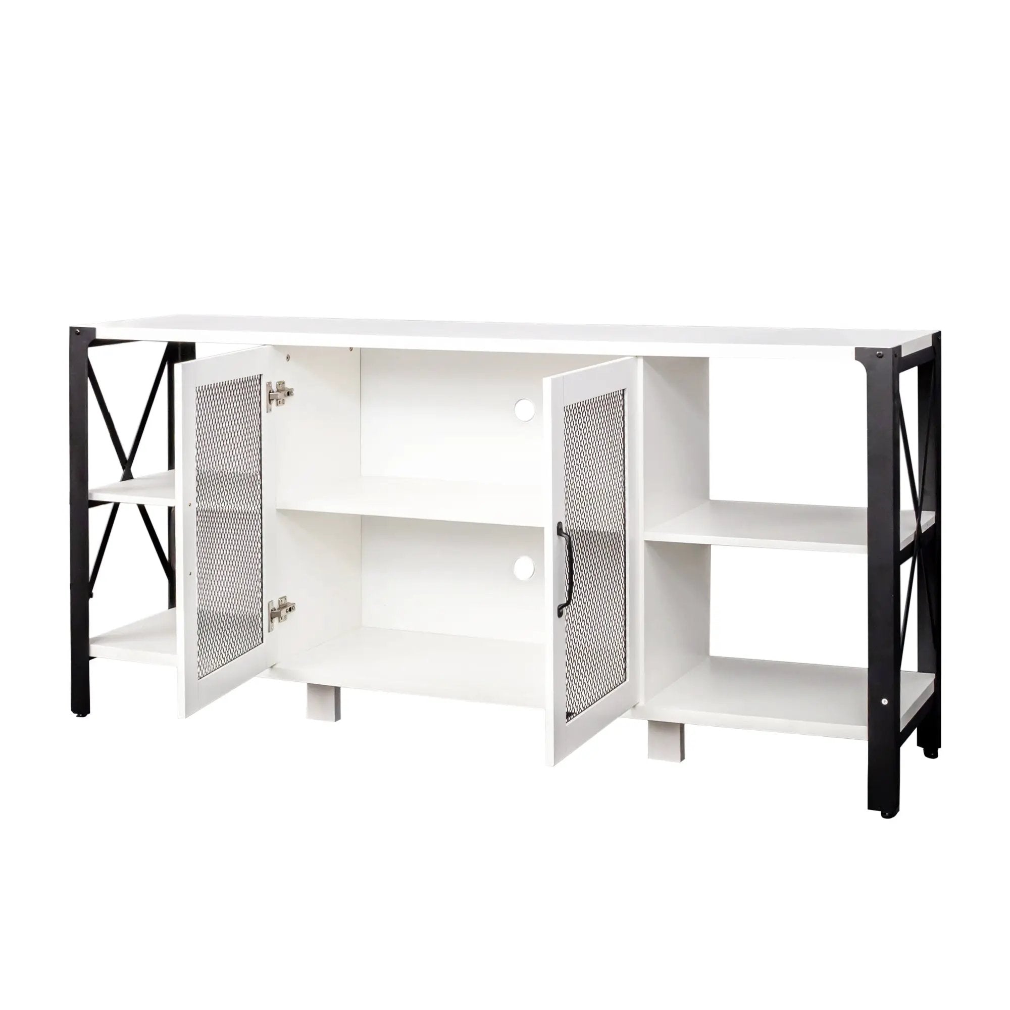 Industrial TV Stand for Living Room and Bedroom by HouseOfZazla