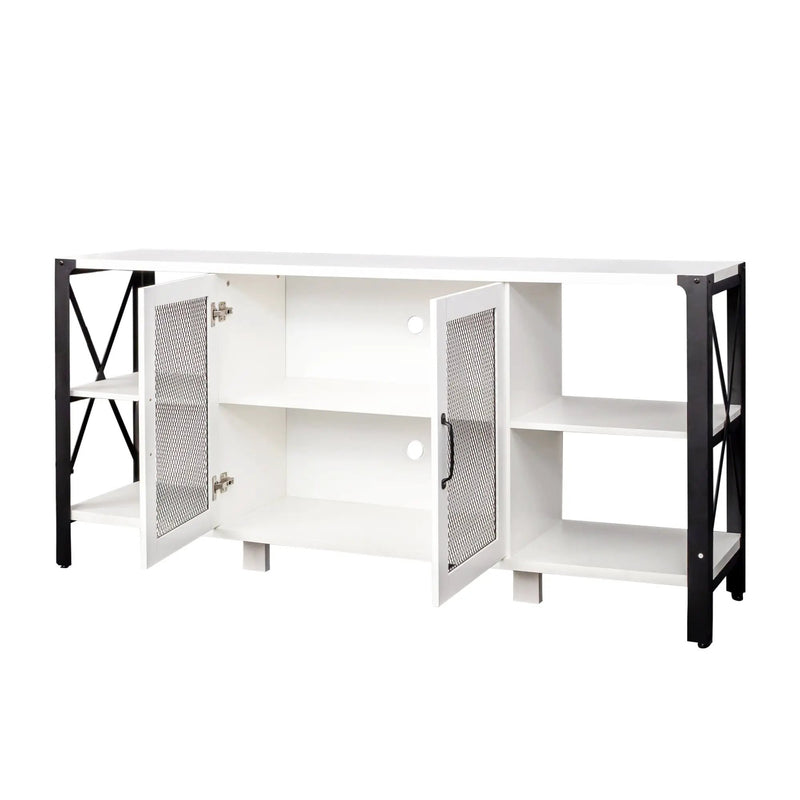 Industrial TV Stand for Living Room and Bedroom by HouseOfZazla