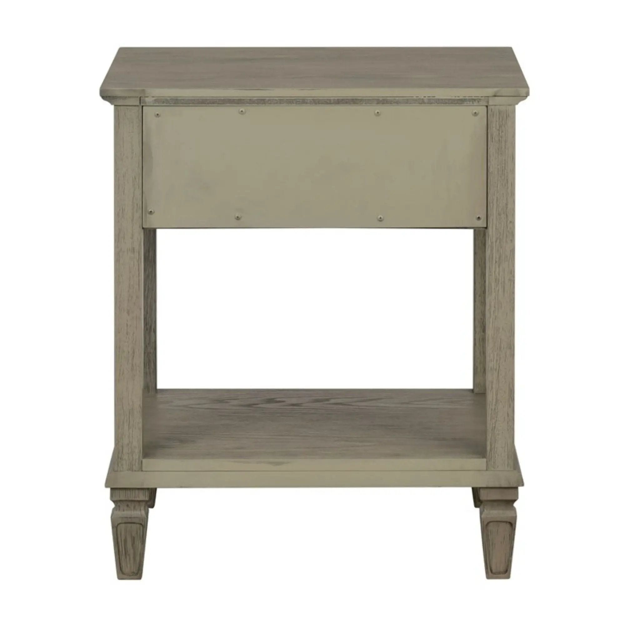 Victoria - Bedside Table With Drawer And Shelf by Unique Piece Furniture