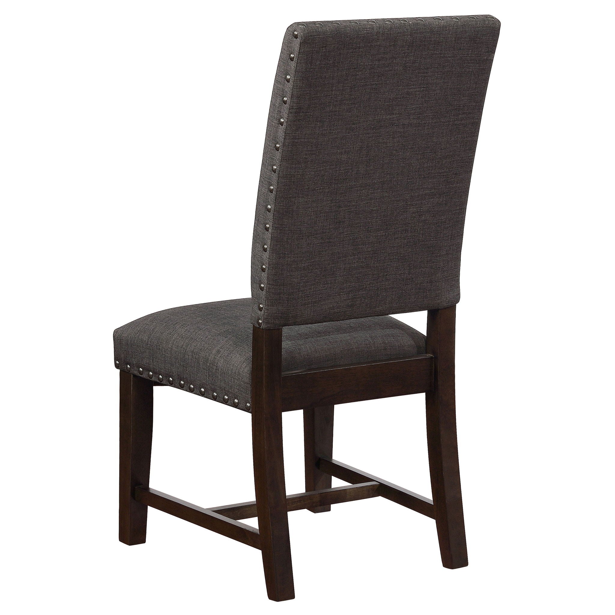 Ayers - Upholstered Side Chair (Set of 2) - Gray by HouseOfZazla