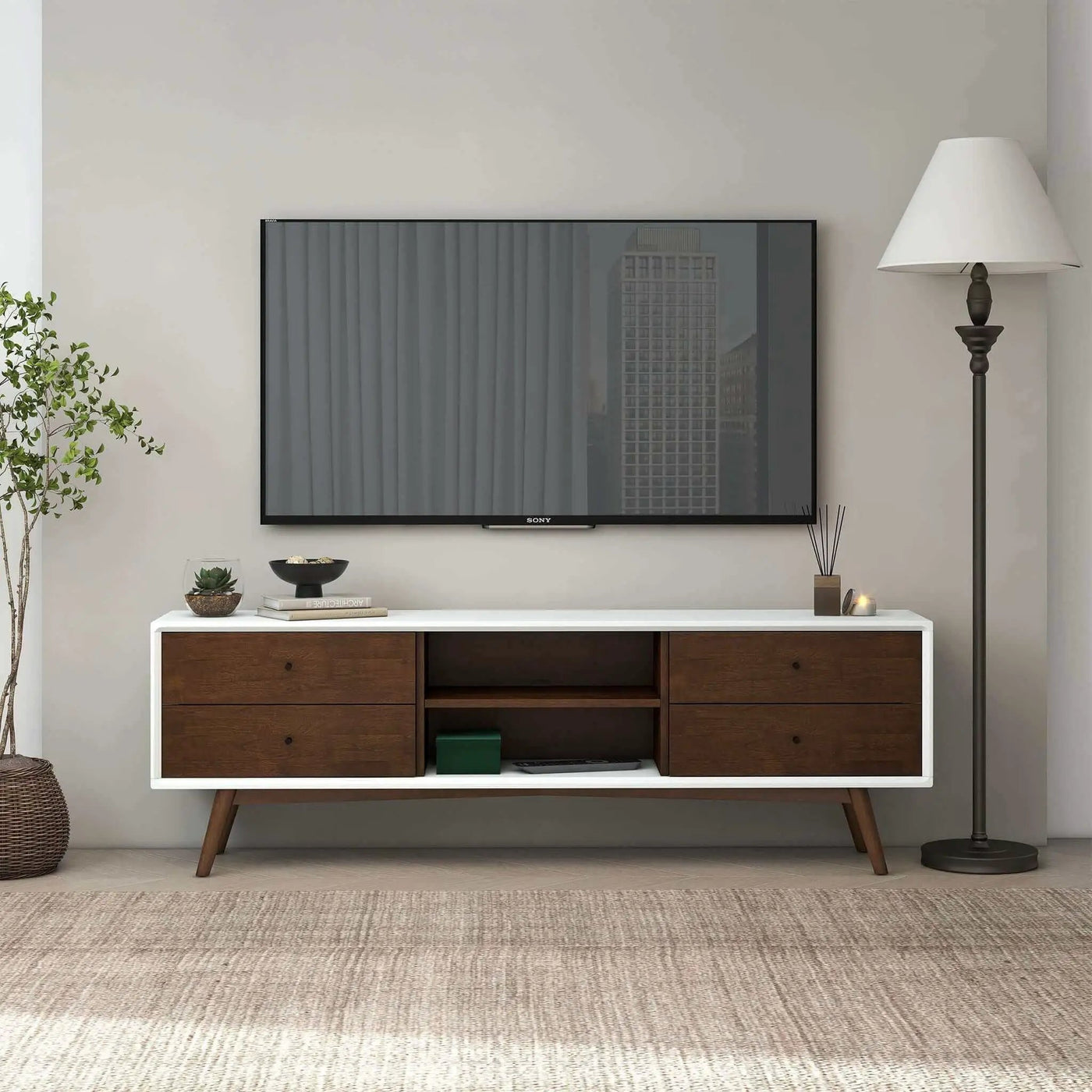 Caroline - Modern TV Stand Up To 72" by Unique Piece Furniture