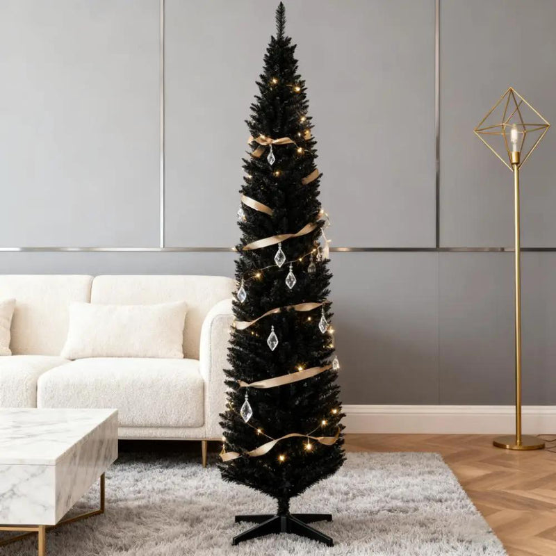 Classic Pencil Christmas Tree with Easy Setup by HouseOfZazla
