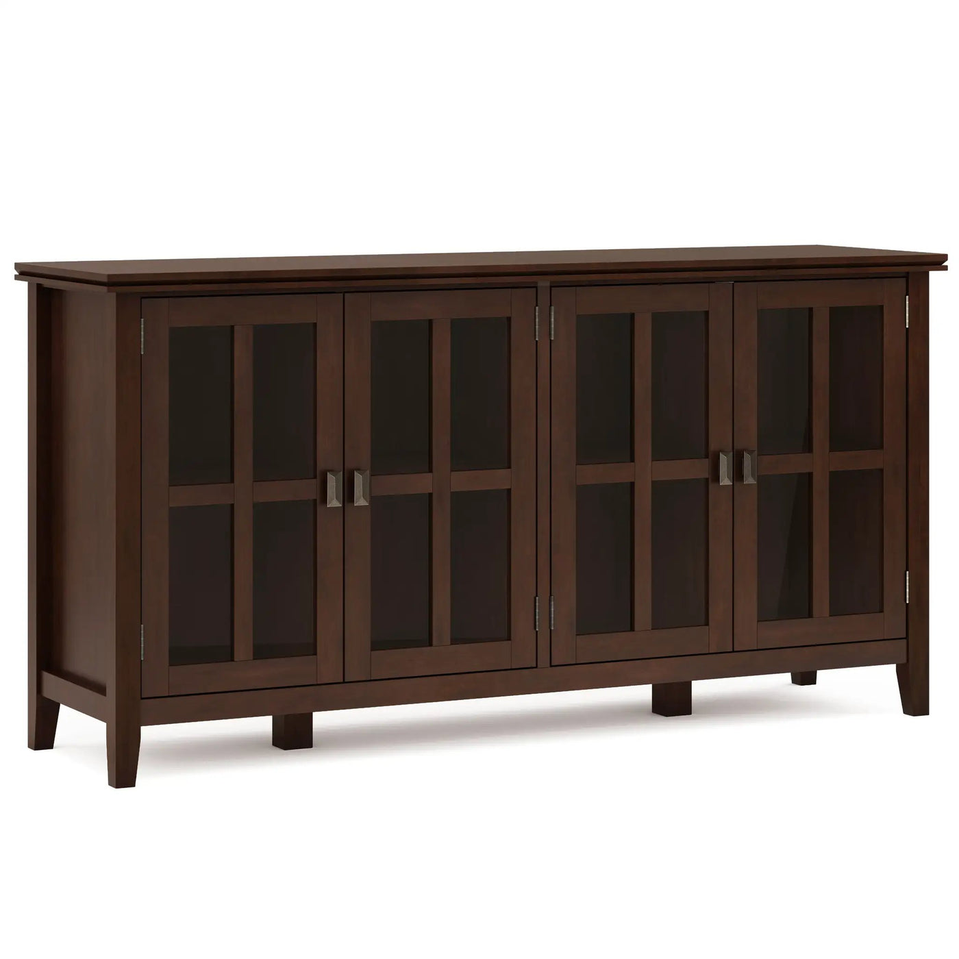 Artisan - Handcrafted Wide 4 Door Storage Cabinet by Unique Piece Furniture