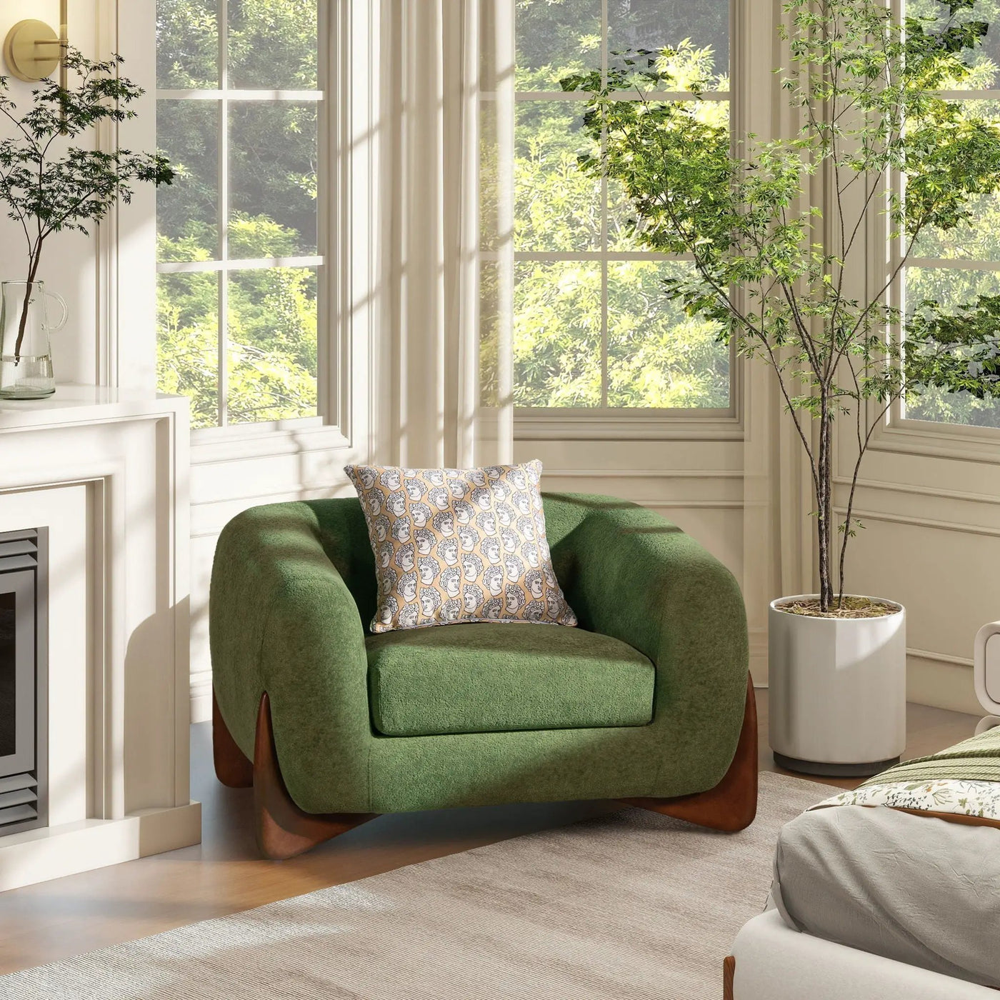 Alpine - Sherpa Arm Chair by HouseOfZazla