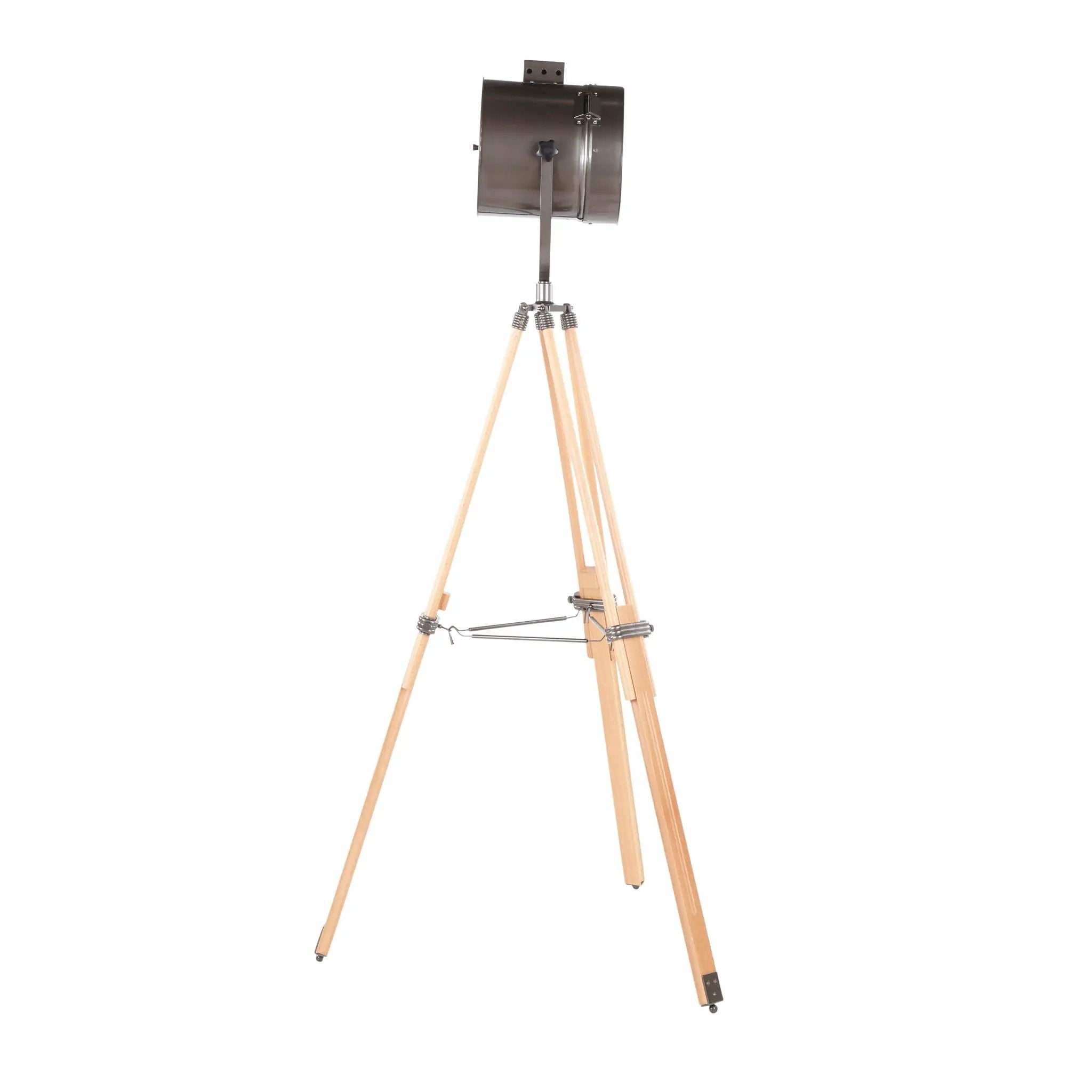 Ahoy - Industrial Floor Lamp - Natural / Antique by HouseOfZazla