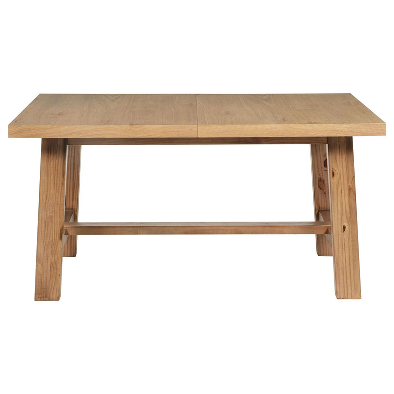 Middleton 76-inch Extension Leaf Dining Table Natural Brown by Unique Piece Furniture