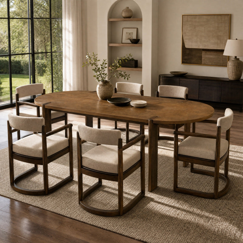 7-Piece Dining Table Set by HouseOfZazla