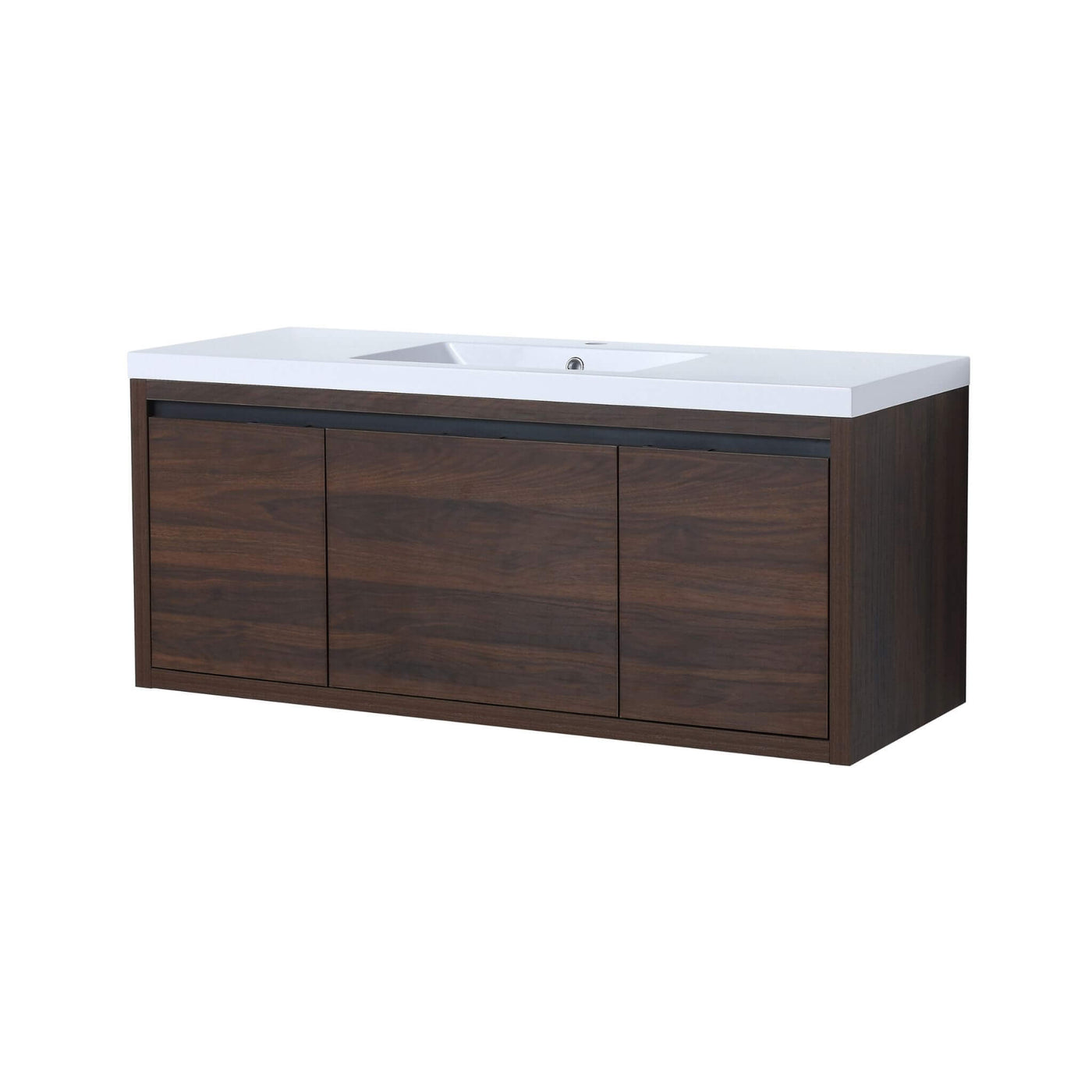 Floating Bathroom Vanity With Resin Sink Soft Close Doors (SAK82560) by SAKSBY WHOLESALE
