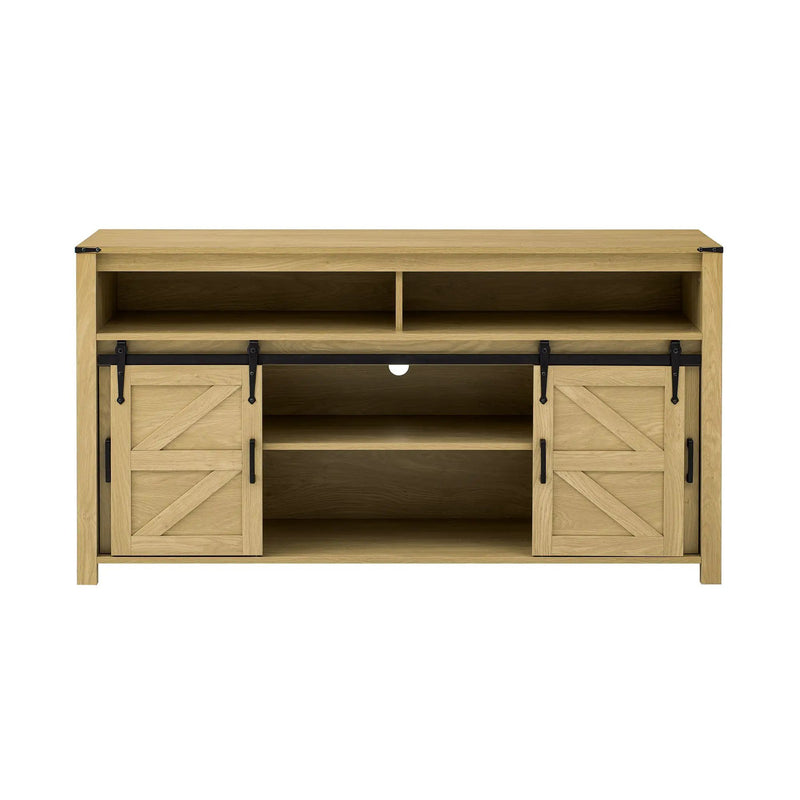 U_STYLE 59.3'' Sideboard with Sliding Barn Door by HouseOfZazla