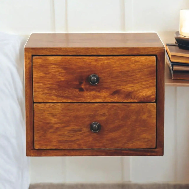 Solis - 1 Drawer Wall Mounted Nightstand by Unique Piece Furniture