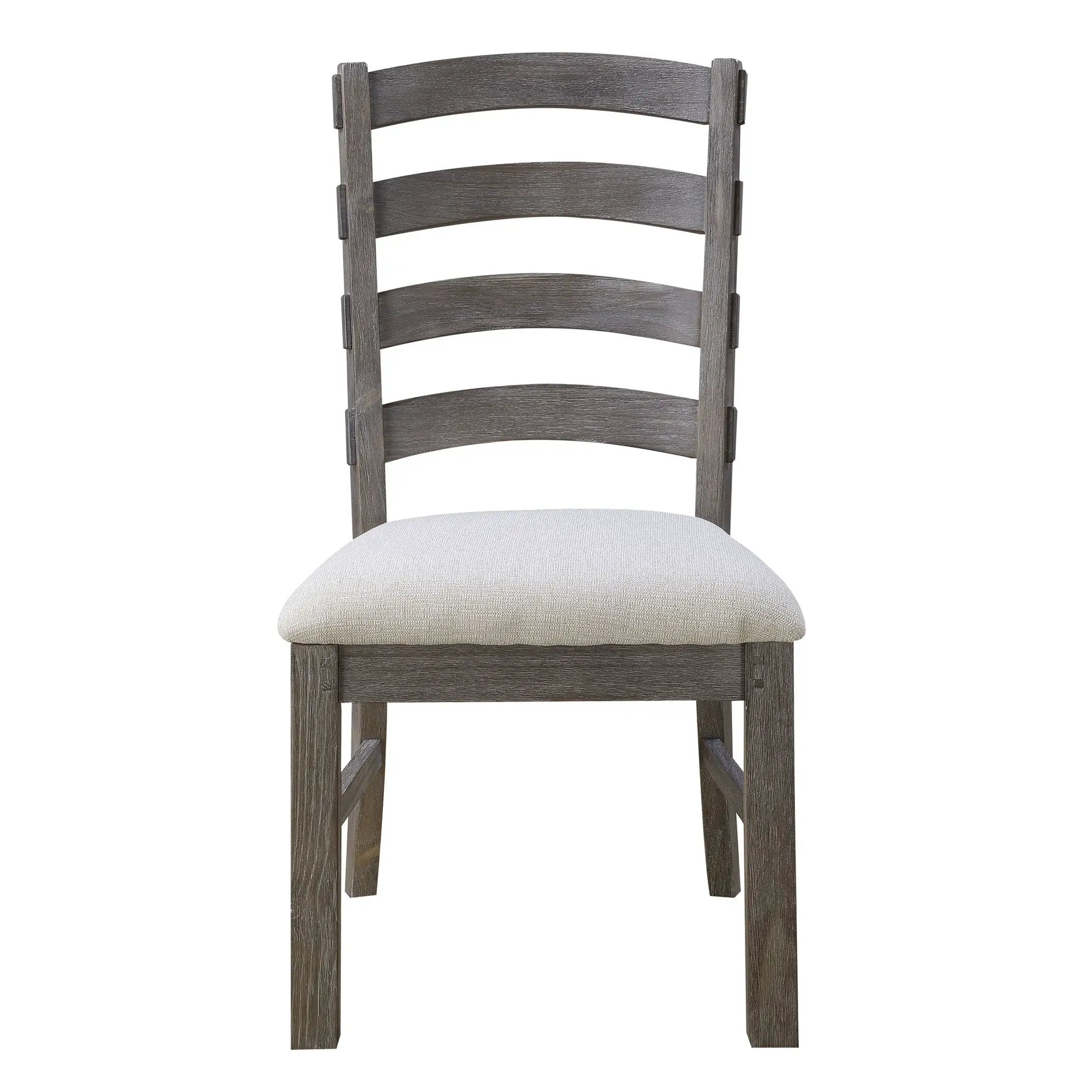 Upholstered Dining Chairs (Set of 2) - Brown - Wood by Unique Piece Furniture