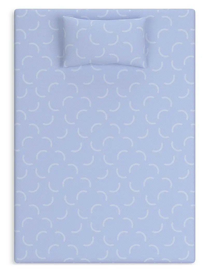 Ikidz Ocean - Mattress And Pillow (Set of 2) by Unique Piece Furniture