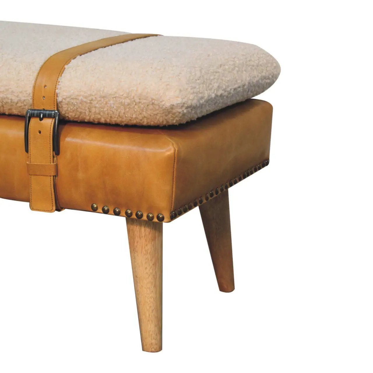 Buffalo - Hide Bench by Unique Piece Furniture