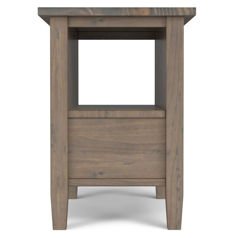 Ela - Narrow End Table - Brown by Unique Piece Furniture
