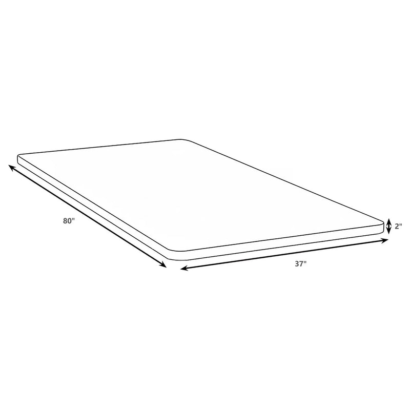 Eckard Twin XL Bunkie Board Foundation by Unique Piece Furniture
